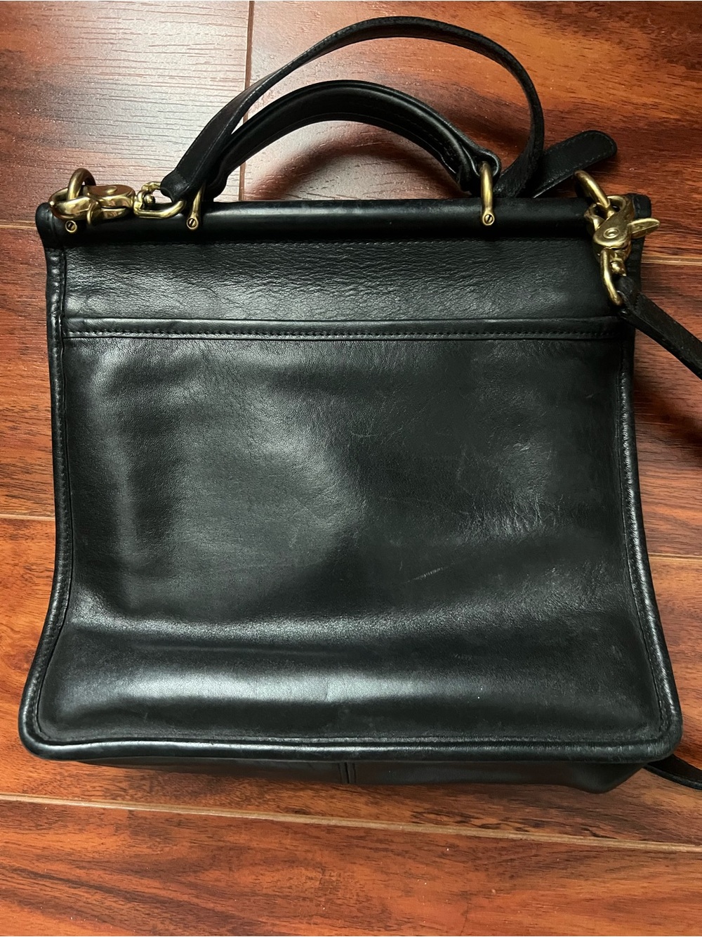 Coach J13-9927 Willis Satchel Crossbody Shoulder Purse Black - Picture 5 of 9